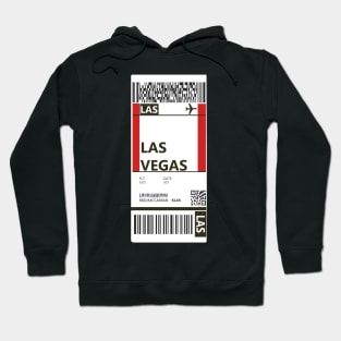 Las Vegas Boarding Pass Hoodie